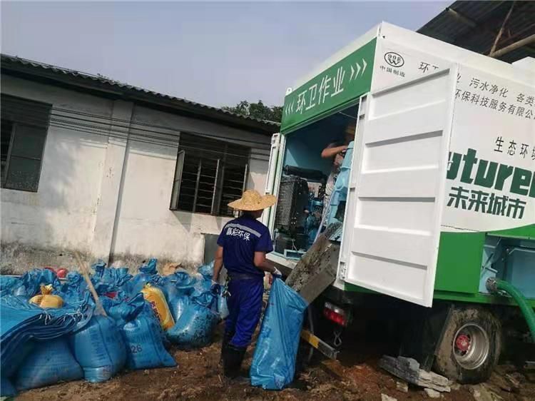 伊宁市工业污泥压干处理